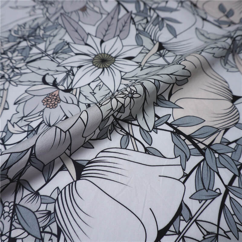 Printed Sleepwear Casual Poplin Fabric for Sleepwear Wholesale Supplie 5